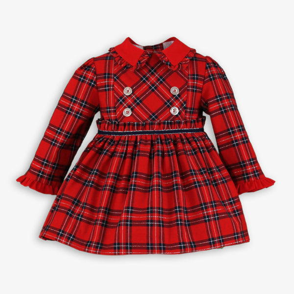 Velvet Christmas Dress Baby Girl Infant Toddler Red Tartan Plaid Dress HONEYPIEKIDS Velvet Christmas Dress Baby Girl Infant Toddler Red Tartan Plaid Dress HONEYPIEKIDS