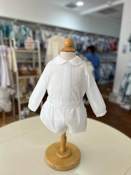 BOY BAPTISM LONG SLEEVE SET Lilileyba BOY BAPTISM LONG SLEEVE SET Lilileyba