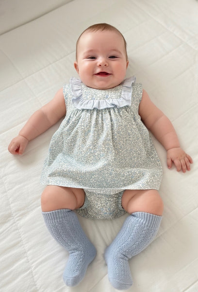 GIRL FLORAL SLEEVELESS SHORT DRESS SET MALTA