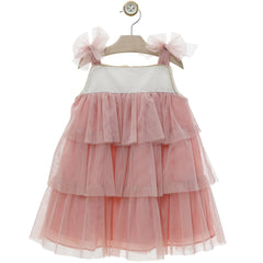 GIRLS TULLE LAYERED DRESS BRISA