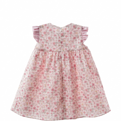 GIRLS FLORAL AND SMOCKED DRESS PALMA
