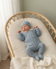 NEWBORN BRAID AND WHITE COLLAR 3P SET