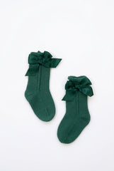 CALCETINES DE PUNTO CON LAZO 25