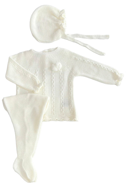 NEWBORN POM POM BRAIDS 3P SET