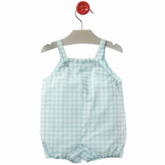 BABY BOYS GINGHAM ROMPER MODENA