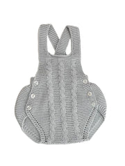 BABY KNITTED OVERALL