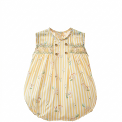 BABY YELLOW HAPPY DUCKLING ROMPER LUCCA
