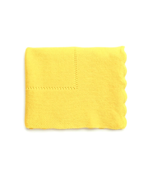 BABY WAVES SIDE KNITTED BLANKET