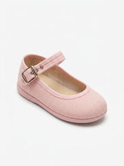 Mercedita linen buckle pink