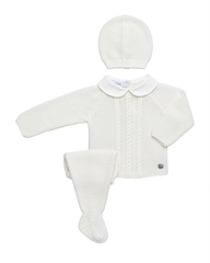 NEWBORN BRAID AND WHITE COLLAR 3P SET