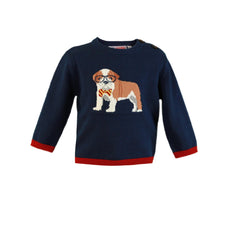 BABY KNITTED DOG FUN SWEATER