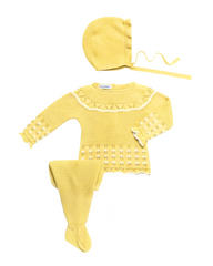 NEWBORN OPENWORK FLOWERS 3P SET