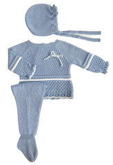 NEWBORN TWO PINTUCKS 3P SET