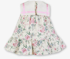 BABY PINK FLOWERS DRESS