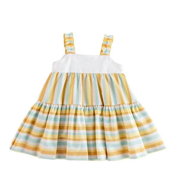 GIRLS STRIPED SUMMER DRESS