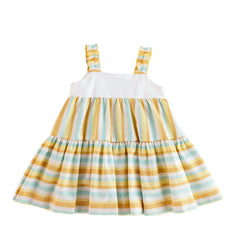 GIRLS STRIPED SUMMER DRESS