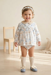 BABY IT'S A BOY SHORT DRESS WITH BLOOMER 2P SET OVILLO
