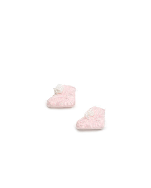 BABY LACE KNIT BOOTIES