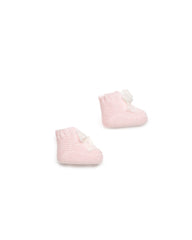 BABY LACE KNIT BOOTIES