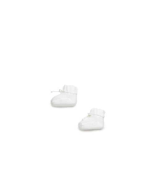 BABY BOW KNIT BOOTIES