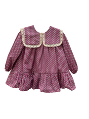 GIRL FLORAL PETER PAN COLLAR DRESS SUELTAS