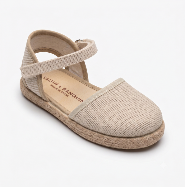 ESPADRILLE WITH VELCRO STRAPS