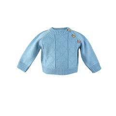 BABY KNITTED SWEATER WITH BUTTONS DETAILS