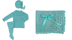 BABY UVES BLANKET BLANKET AND NEWBORN 4P SET