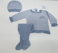 NEWBORN STRIPES CLASSIC 3P SET