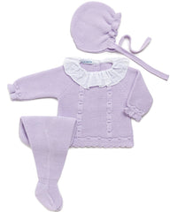 NEWBORN BODOQUES WITH PLUMETI COLLAR 3P SET