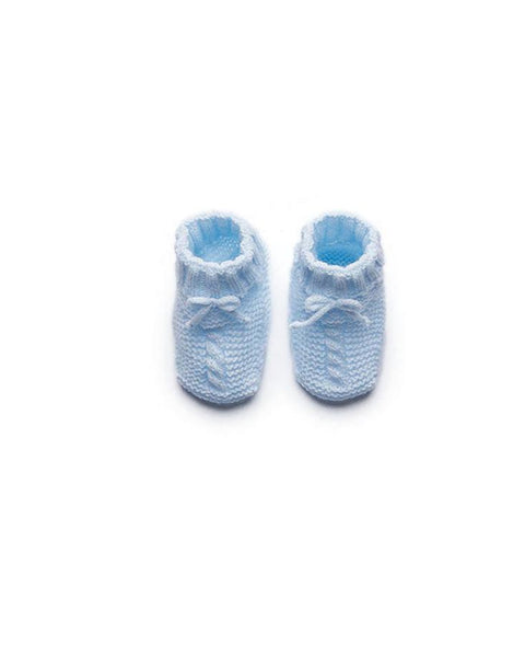 BABY BOOTIES WITH SHOELACE