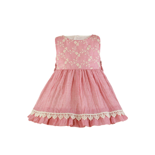 GIRLS DELICATE LACE DRESS