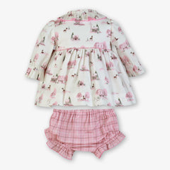 Conjunto de 2 piezas de vestido de fiesta para bebé