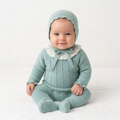 NEWBORN LITTLE RUFFLE COLLAR 3P SET