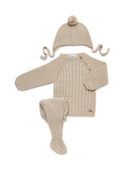 NEWBORN BRAIDS AND BUTTONS  3P SET