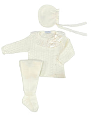 NEWBORN FULL OF BRAIDS AND COLLAR 3P SET