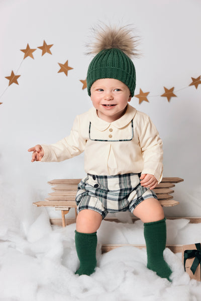 BOYS SQUARED SHORT AND SHIRT SET