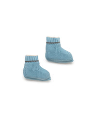 BOTINES DE RAYAS DE PUNTO