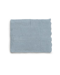 BABY WAVES SIDE KNITTED BLANKET