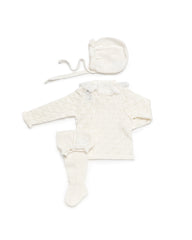 NEWBORN RHOMBUS OPENWORK 3P SET