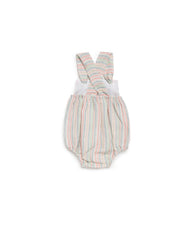 GIRLS COLORED STRIPES ROMPER