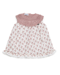 GIRLS KOALA AND KNITTED DRESS