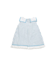 GIRLS STRIPES SLEEVELESS DRESS