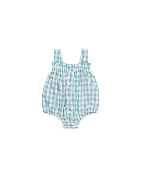 GIRLS VICHY ROMPER