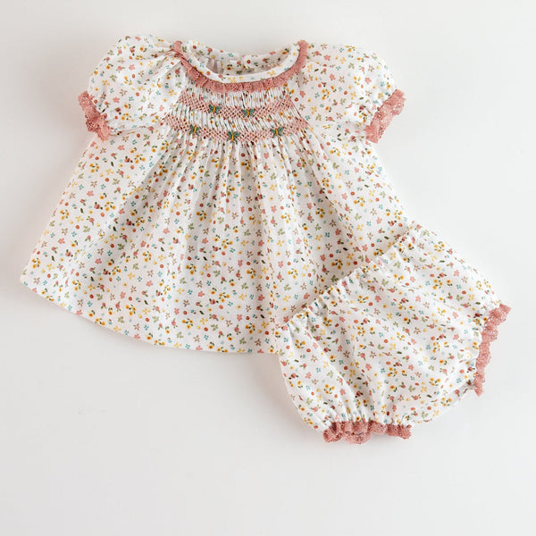 GIRL JESUSITO SMOCK POINT SET