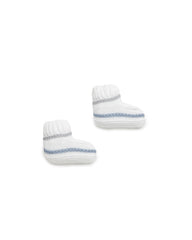 BABY STRIPED KNIT BOOTIES