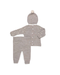 VISON NEWBORN COLOURED BOBBLE 3P SET