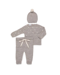 VISON NEWBORN COLOURED BOBBLE 3P SET