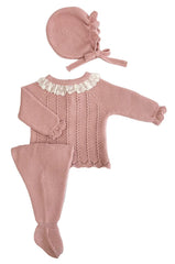 NEWBORN LITTLE RUFFLE COLLAR 3P SET