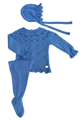 NEWBORN VERTICAL OPENWORK 3P SET